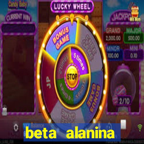 beta alanina aumenta a pressao